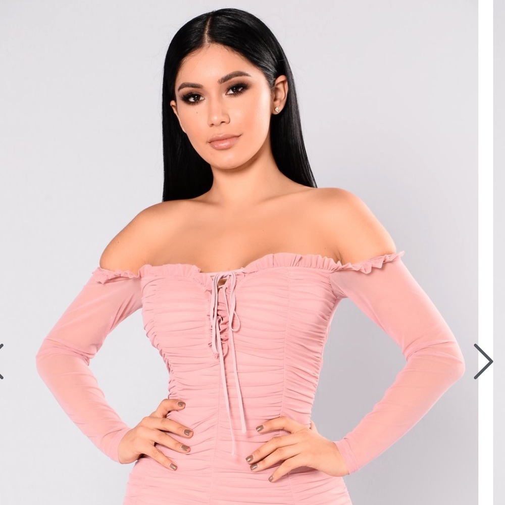 Maura Mesh Dress